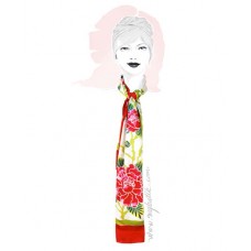 Peony Long Scarf 